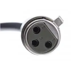 Adaptadores de Audio,Cable XLR Canon a Plug 6.3mm Microfono Amplificador Guitarra - 1.5Mts