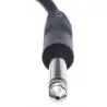 Adaptadores de Audio,Cable XLR Canon a Plug 6.3mm Microfono Amplificador Guitarra - 1.5Mts