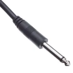 Adaptadores de Audio,Cable XLR Canon a Plug 6.3mm Guitarra Microfono Amplificador - 4.5Mts