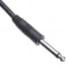Adaptadores de Audio,Cable XLR Canon a Plug 6.3mm Guitarra Microfono Amplificador - 4.5Mts
