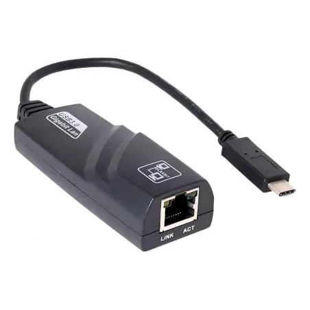 Adaptadores de Red,Tarjeta De Red Usb Tipo C Cable Adaptador Rj45 Lan Pc
