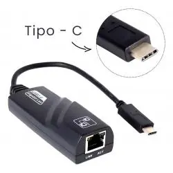 Adaptadores de Red,Tarjeta De Red Usb Tipo C Cable Adaptador Rj45 Lan Pc