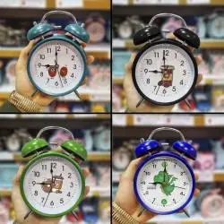 Relojes,Reloj Vintage Campana Retro Campanilla Despertador Alarma Fuerte Diseño Mod.E Figuras