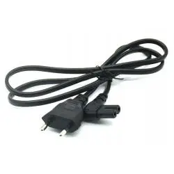 Cables de Poder,Cable Poder Tipo 8 Tv Conector En L Television Radio Enchufe
