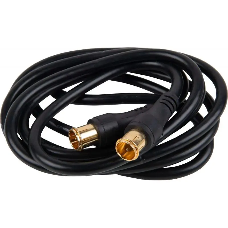 Cables de Video,Cable Coaxial A Presion Conector F Tv Led Decodificador - 1 Metro MV-872