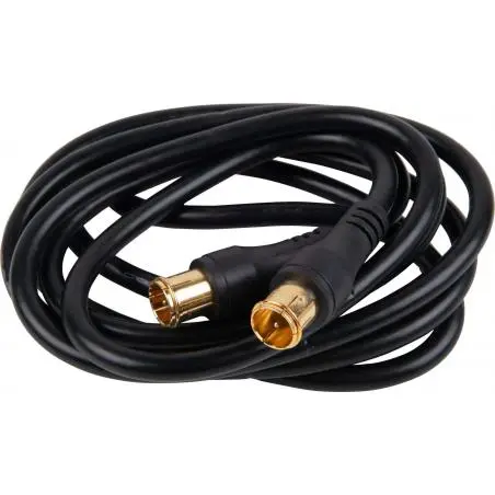 Cables de Video,Cable Coaxial A Presion Conector F Tv Led Decodificador - 1 Metro MV-872