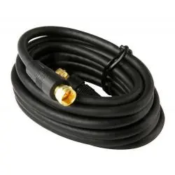 Cables de Video,Cable Coaxial A Presion Conector F Tv Led Decodificador - 1 Metro MV-872