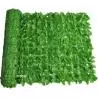 Terraza y Jardín,Malla Manto Hojas Alfombra Enredadera Treillage Reja Cortina - 100X100CMS