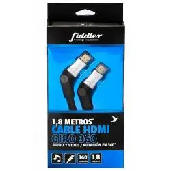 Adaptadores y Cables,Cable Hdmi En Angulo Giratorio Led Lcd Bluray Hdtv Ps3