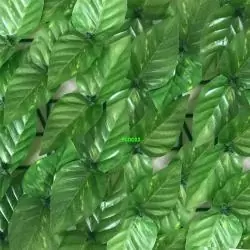 Terraza y Jardín,Malla Manto Hojas Alfombra Enredadera Treillage Reja Cortina - 100X100CMS