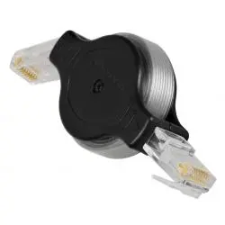 Cable de Red,Cable de Red RJ45 Internet Ethernet Lan Plano Retractil 1 Metro
