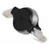 Cable de Red,Cable de Red RJ45 Internet Ethernet Lan Plano Retractil 1 Metro