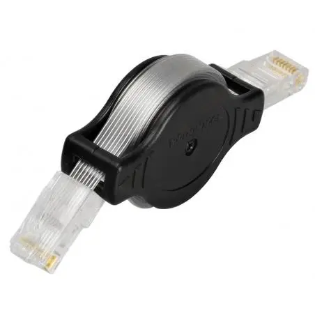 Cable de Red,Cable de Red RJ45 Internet Ethernet Lan Plano Retractil 1 Metro