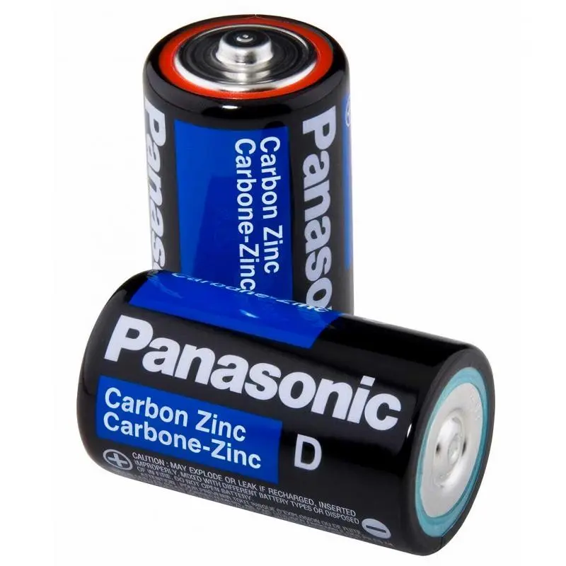 Pilas y Baterias,Set Calefont Electrico Ionizado Par Pilas D Grandes 1.5v Panasonic