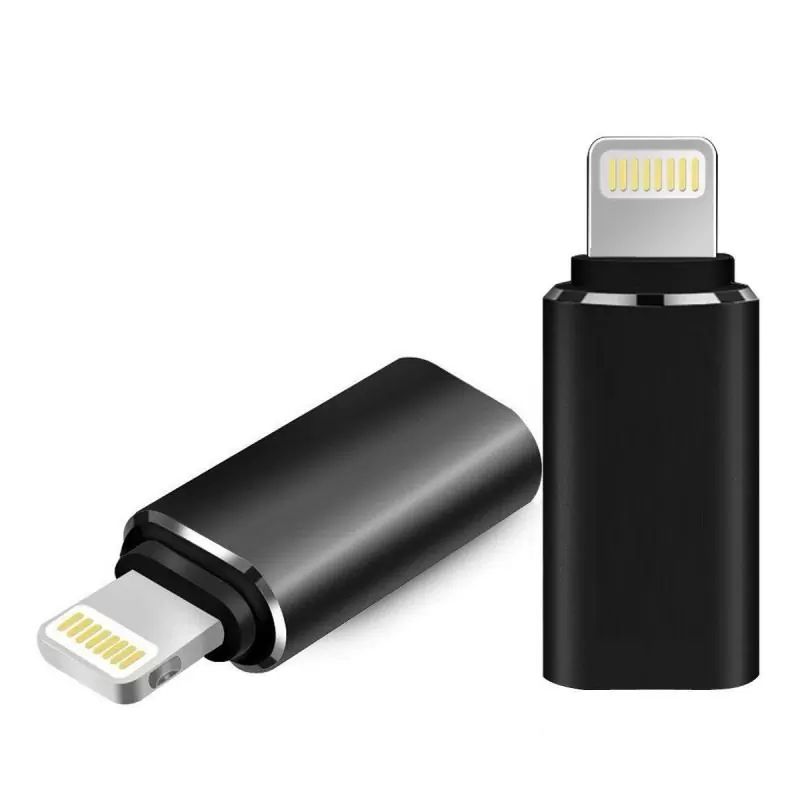 Adaptadores de Audio, BT y OTG,Adaptador Celular Conector USB Tipo C para iPhone Lightning Carga
