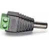 Interruptores y Enchufes,Conector Terminal Poder 5.5x2.1mm Jack Camaras Tiras Led - Macho