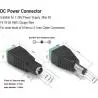 Interruptores y Enchufes,Conector Terminal Poder 5.5x2.1mm Jack Camaras Tiras Led - Pack