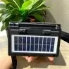 Parlante Portátil,Radio Vintage Recargable Solar Bluetooth USB FM AM Radio AUX - Md-979s