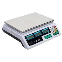 Pesas y Grameras,Pesa Balanza Digital Recargable Portatil Fruta Verdura Feria