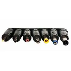 Adaptadores y Cables,Set de 7 Puntas Jack Poder Adaptador Cargador Energia 5.5mm