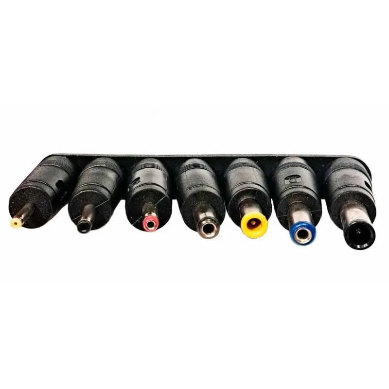 Adaptadores y Cables,Set de 7 Puntas Jack Poder Adaptador Cargador Energia 5.5mm