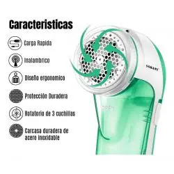 Otros,Saca Pelusas Removedor Recargable Pelos Y Mota Ropa Telas - SK-883