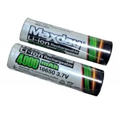 Pilas y Baterias,Bateria Pila Recargable 18650 Para Cigarro Electronico Vaper - Lisa Maxday