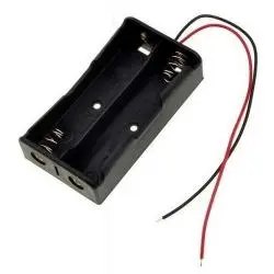 Otros,Soporte Porta Baterias Doble Pilas 18650 Conexión Serie Dual