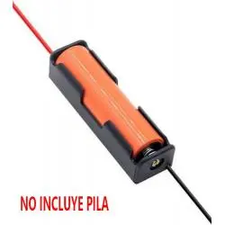 Otros,Soporte Porta Baterias Para Pilas 18650 Electronica Con Cable