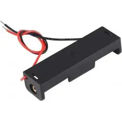 Otros,Soporte Porta Baterias Para Pilas 18650 Electronica Con Cable