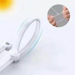 Otros,Amarra Plastica Cable 160mm Precinto Abrazadera Brida Nylon - 100 unidades