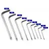 Herramientas Manuales,Set Herramienta De Llaves Punta Estrella Torx Hexagonal 9pcs - T009