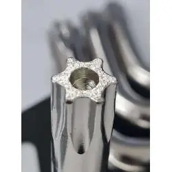 Herramientas Manuales,Set Herramienta De Llaves Punta Estrella Torx Hexagonal 9pcs - T009