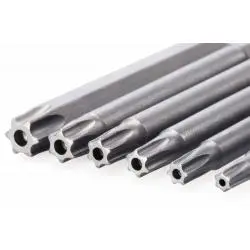 Herramientas Manuales,Set Kit Juego De Llaves Punta Estrella Torx Hexagonal 9pcs - LARGO007