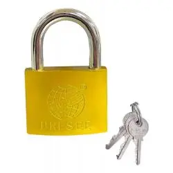 Candados,Candado A Llave 30mm Metal Maleta Casillero Equipaje Locker - CA-134