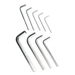 Herramientas Manuales,Set Juego Herramienta De Llaves Punta Allen Hexagonal 9pcs - Largo TF002