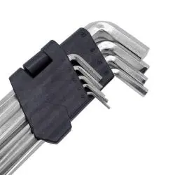 Herramientas Manuales,Set Juego Herramienta De Llaves Punta Allen Hexagonal 9pcs - Largo TF002