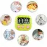 Timer Digital de Cocina Temporizador Modelo Big Verde