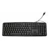 Teclados,Teclado En Español Cable Usb TV Pc Notebook Oficina Simple - MK-1015