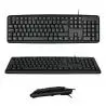 Teclados,Teclado En Español Cable Usb TV Pc Notebook Oficina Simple - MK-1015