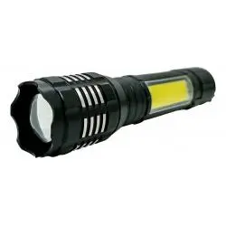 Linternas y Luz Emergencia,Linterna Luz Led Con Zoom Tactica Recargable Portatil Camping - 8258