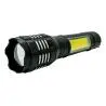 Linternas y Luz Emergencia,Linterna Luz Led Con Zoom Tactica Recargable Portatil Camping - 8258