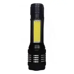 Linternas y Luz Emergencia,Linterna Luz Led Con Zoom Tactica Recargable Portatil Camping - 8258