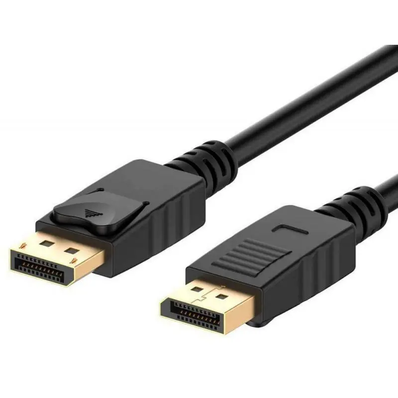 Adaptadores y Cables,Cable Adaptador Conector Displayport Macho Monitor Proyector - 1.8 Metros