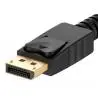 Adaptadores y Cables,Cable Adaptador Conector Displayport Macho Monitor Proyector - 1.8 Metros