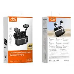 Audífonos Bluetooth,Manos Libre Audifono Bluetooth Inalambrico Recargable Lcd - HT-08