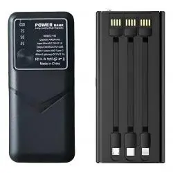 Power Bank Batería Portátil,Power Bank Cargador Bateria Usb Recargable Linterna 40000mah - Y52