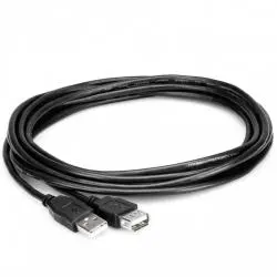 Adaptadores y Cables,Cable alargador USB 2.0 extension de 1.5Mts Macho / Hembra