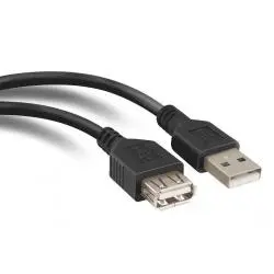 Adaptadores y Cables,Cable alargador USB 2.0 extension de 1.5Mts Macho / Hembra
