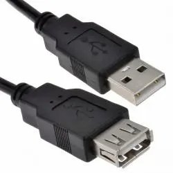 Adaptadores y Cables,Cable alargador USB 2.0 extension de 1.5Mts Macho / Hembra